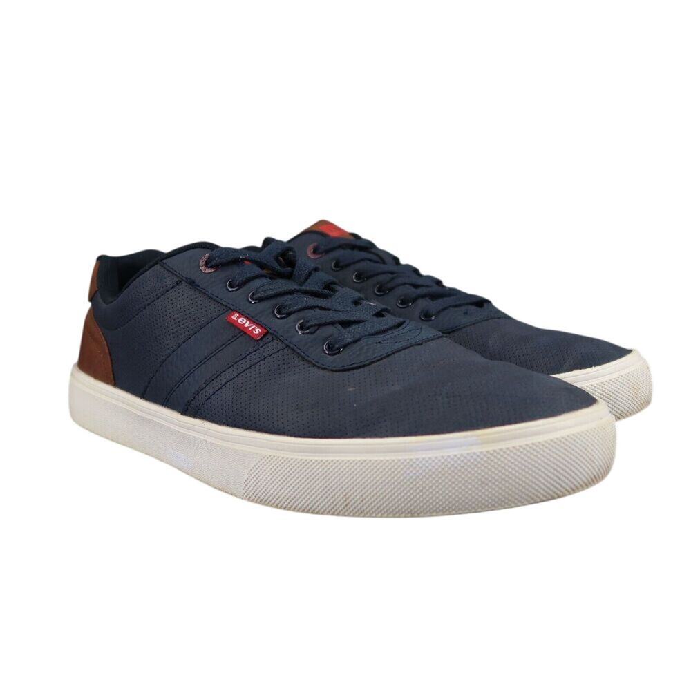 Levis Shoes Mens 13 Sneakers Casual Lifestyle Classic Low Lace Up Blue Comfort